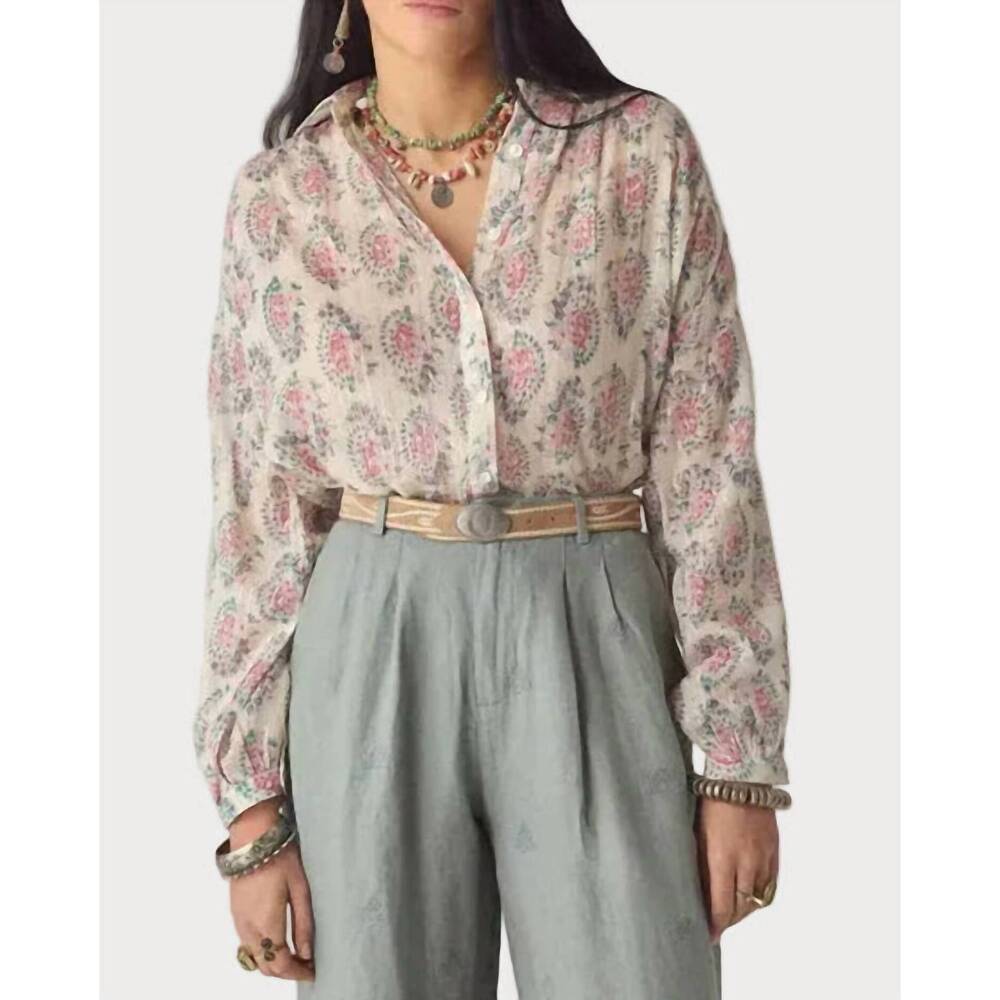 NEW MAISON HOTEL mary blouse in dusty